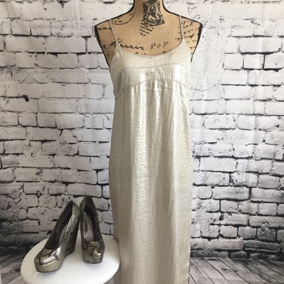 silky slip dress